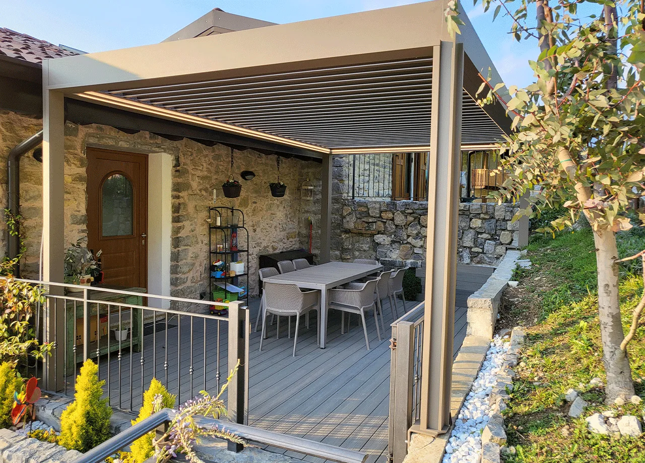 Pergolati, gazebo e pergole bioclimatiche
